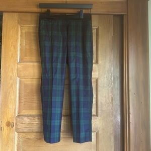 J.Crew Plaid Trousers